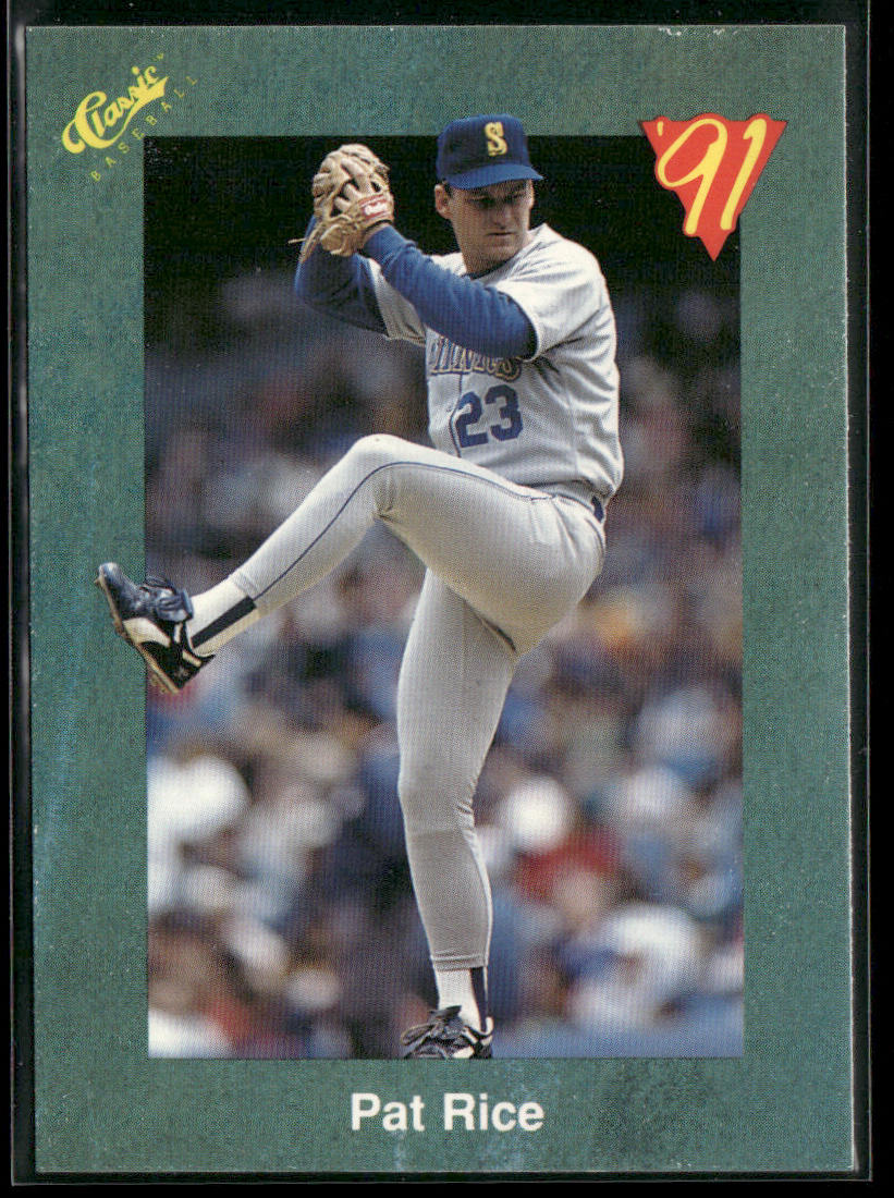 Pat Rice 1991 Classic III #T76 Seattle Mariners