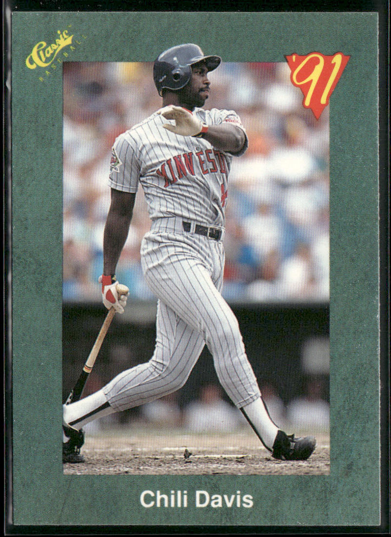 Chili Davis 1991 Classic III #T12 Minnesota Twins