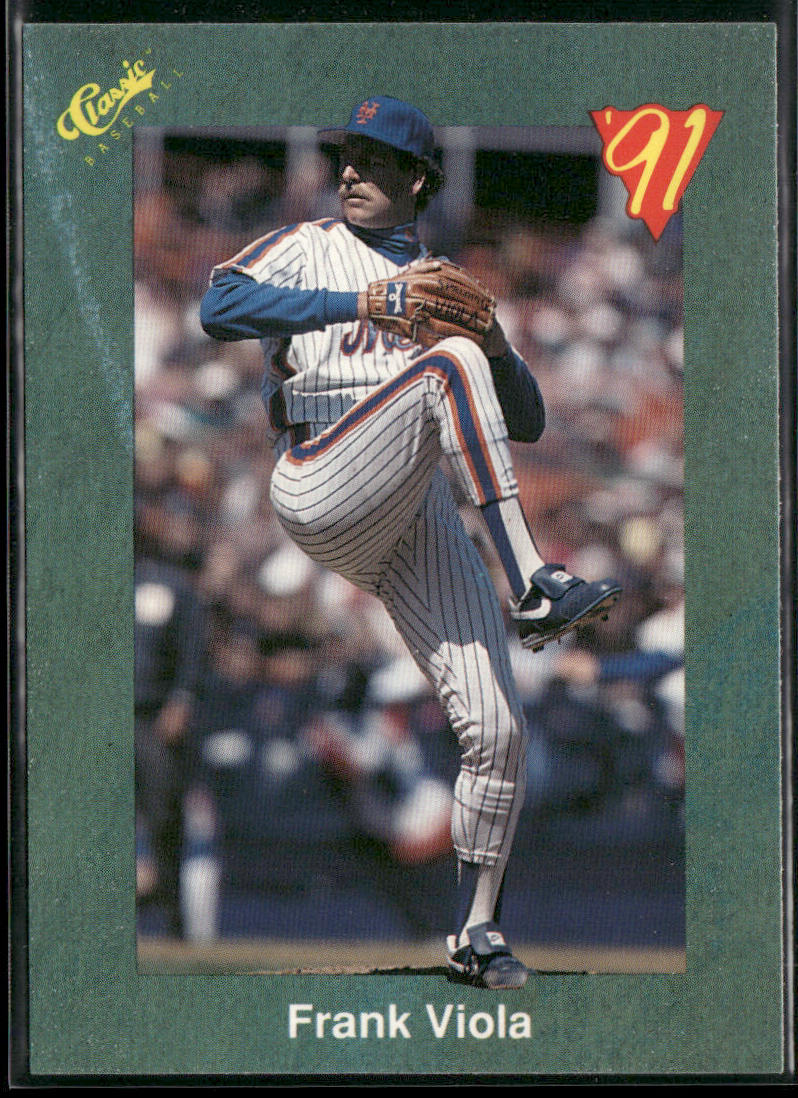 Frank Viola 1991 Classic III #T92 New York Mets