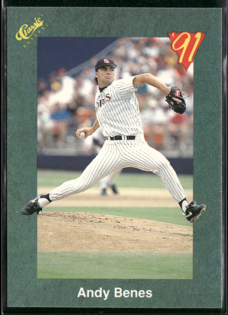 Andy Benes 1991 Classic III #T7 San Diego Padres
