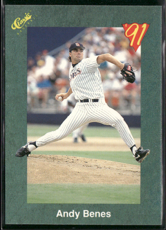 Andy Benes 1991 Classic III #T7 San Diego Padres