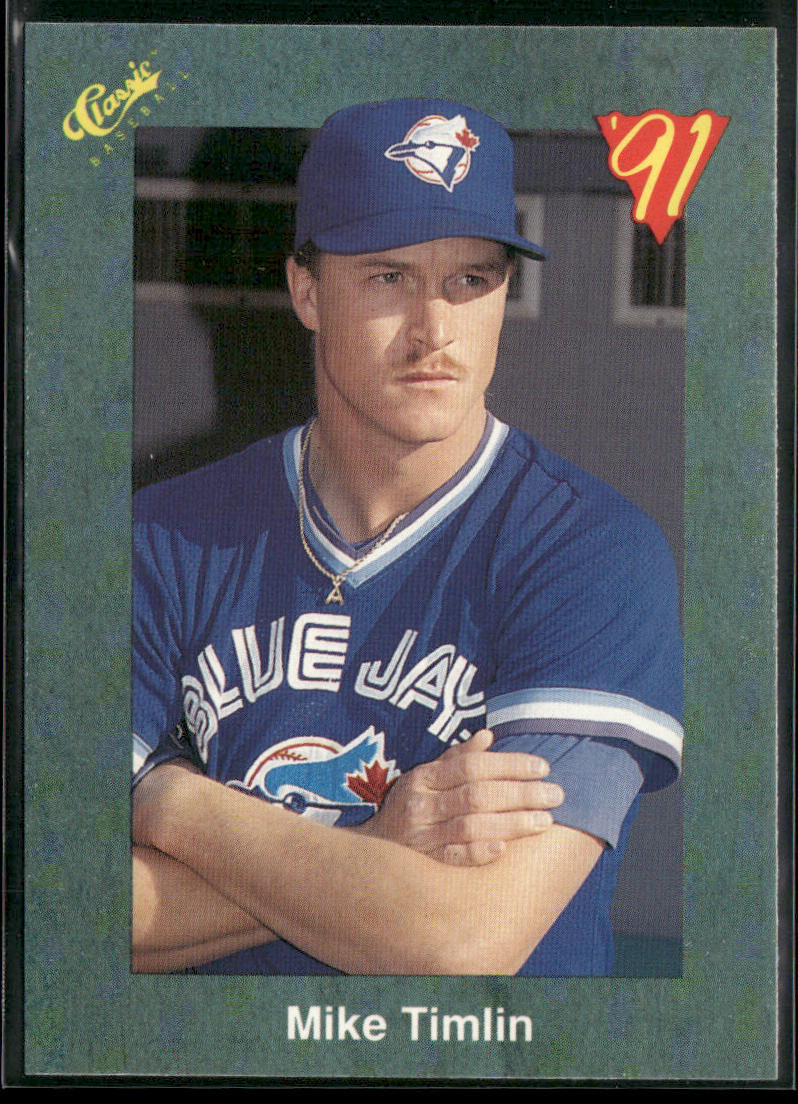 Mike Timlin 1991 Classic III #T90 Toronto Blue Jays