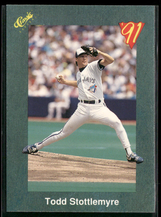 Todd Stottlemyre 1991 Classic III #T89 Toronto Blue Jays