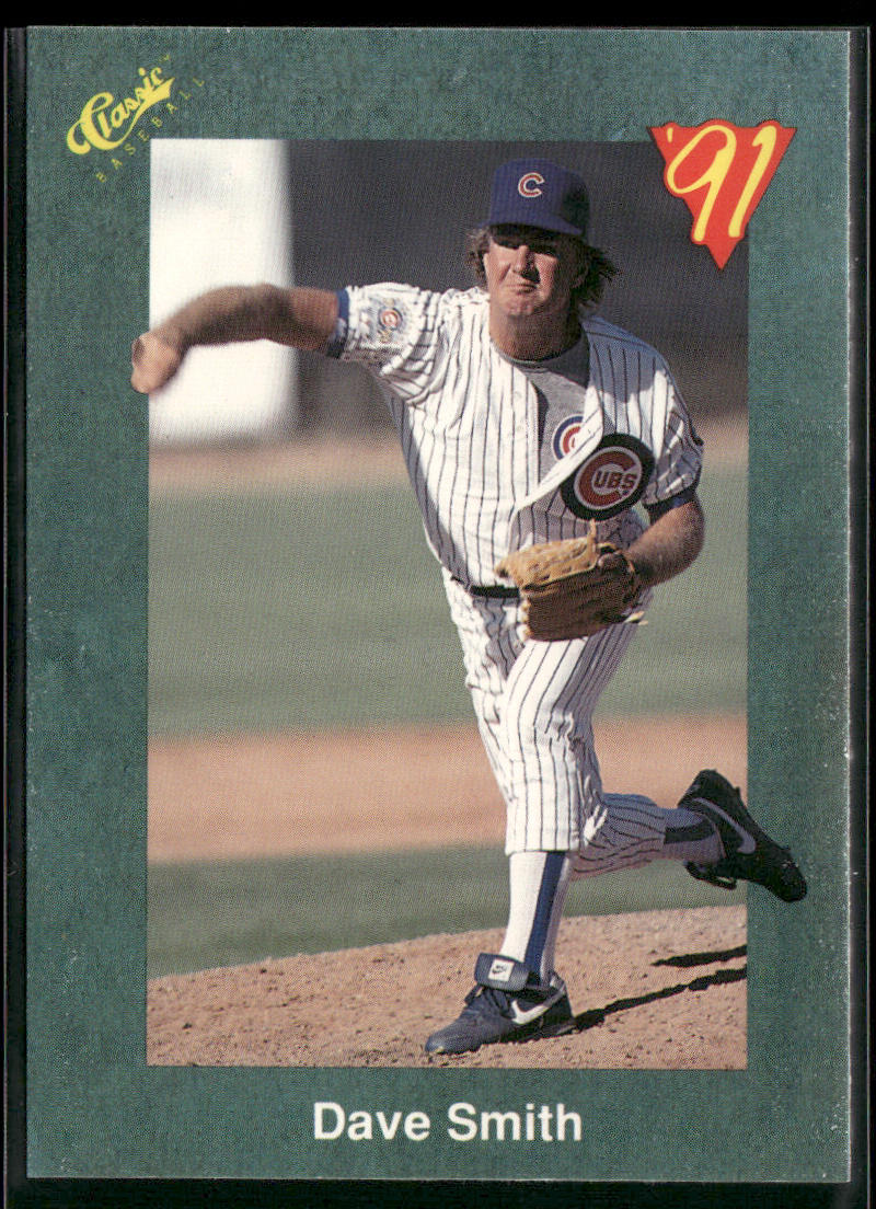 Dave Smith 1991 Classic III #T87 Chicago Cubs
