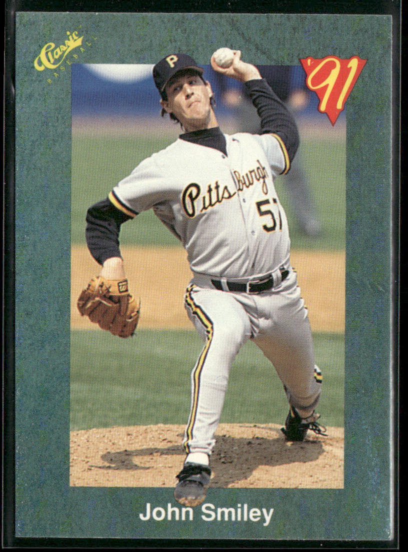 John Smiley 1991 Classic III #T86 Pittsburgh Pirates