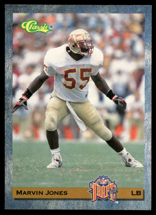 Marvin Jones 1993 Classic #4 New York Jets