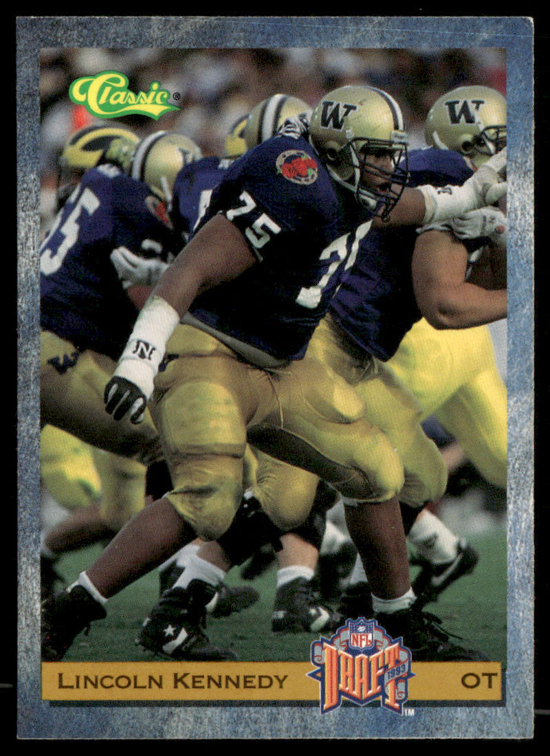 Lincoln Kennedy 1993 Classic #9 Atlanta Falcons