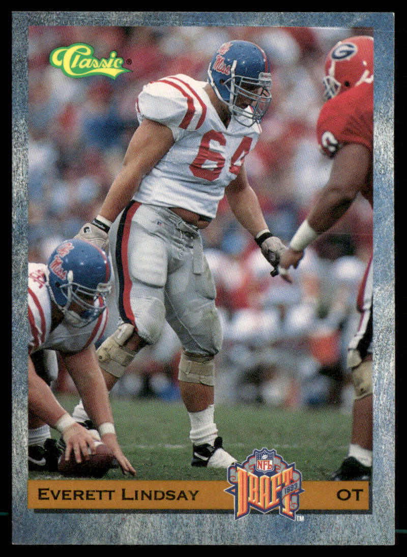 Everett Lindsay 1993 Classic #18 Minnesota Vikings