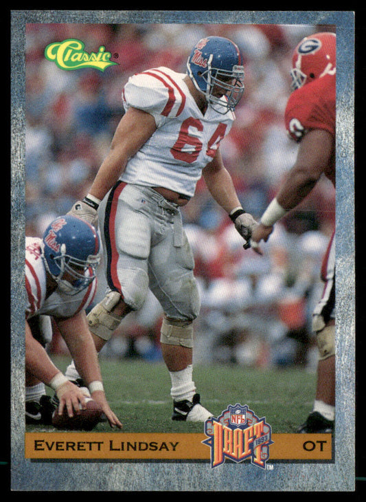 Everett Lindsay 1993 Classic #18 Minnesota Vikings