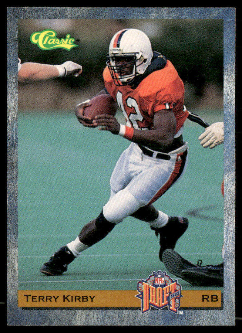 Terry Kirby 1993 Classic #27 Miami Dolphins