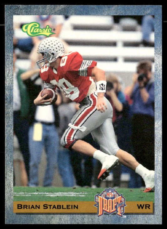 Brian Stablein 1993 Classic #51 Denver Broncos