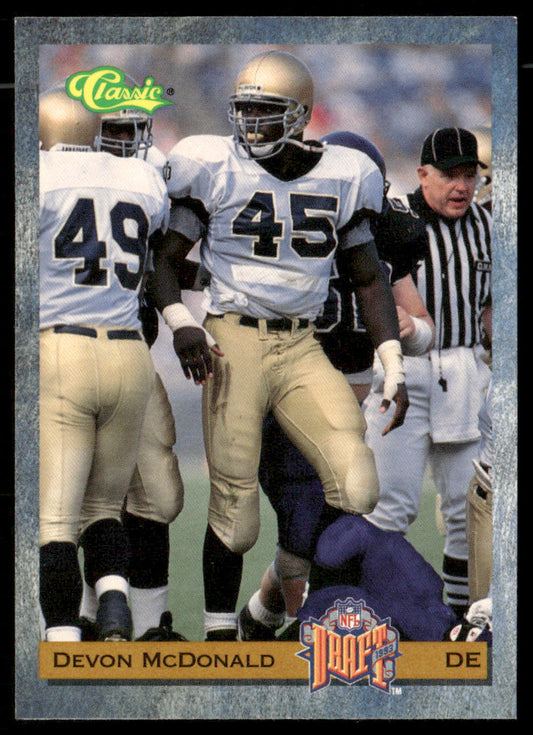 Devon McDonald 1993 Classic #57 Indianapolis Colts