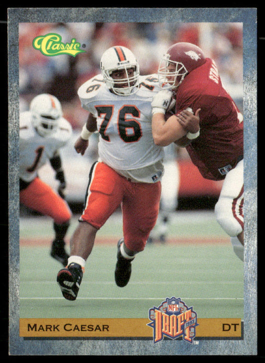 Mark Caesar 1993 Classic #61 Miami Hurricanes