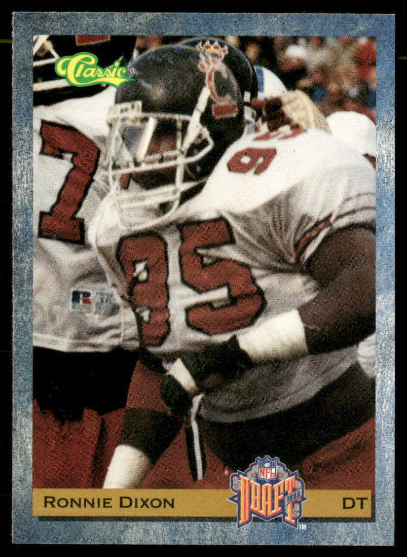 Ronnie Dixon 1993 Classic #62 New Orleans Saints