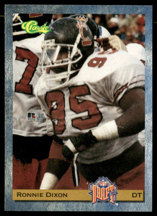 Ronnie Dixon 1993 Classic #62 New Orleans Saints