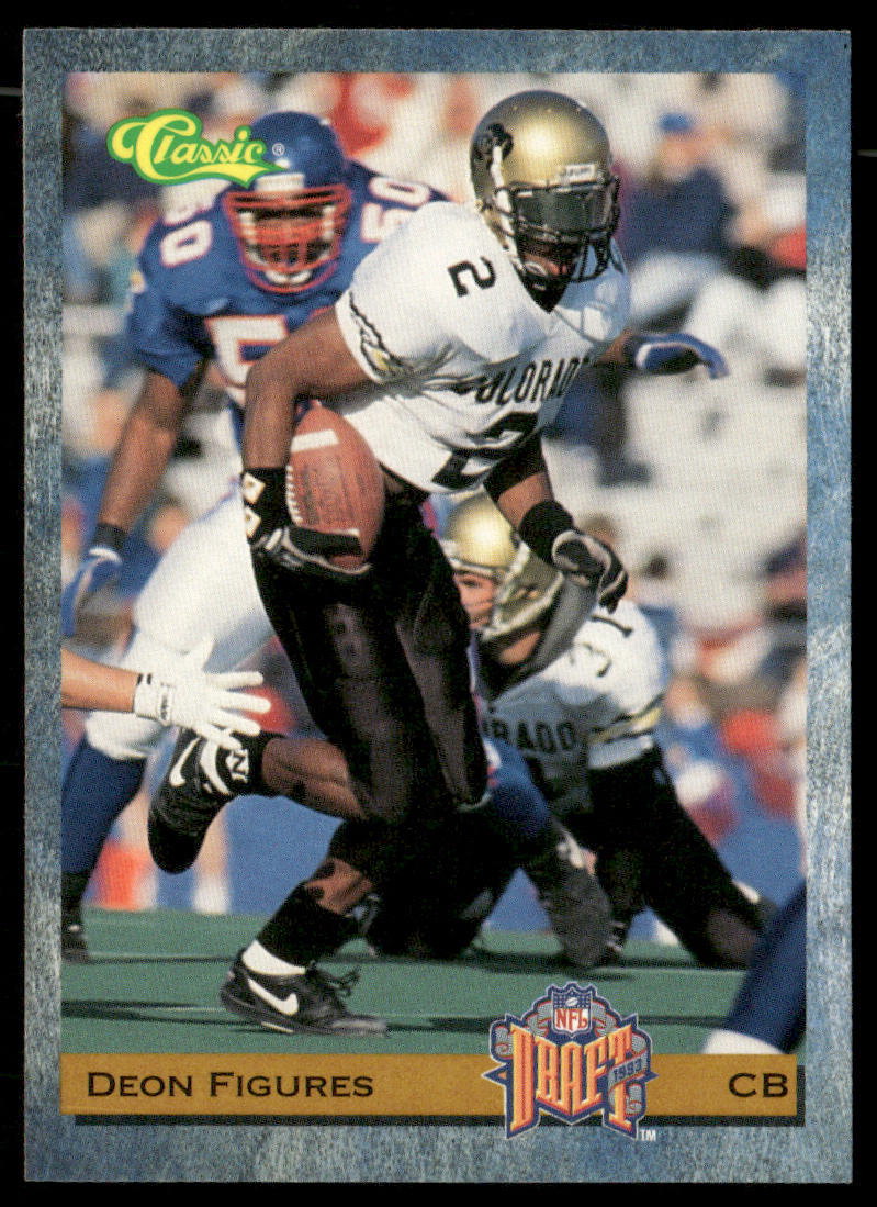 Deon Figures 1993 Classic #68 Pittsburgh Steelers