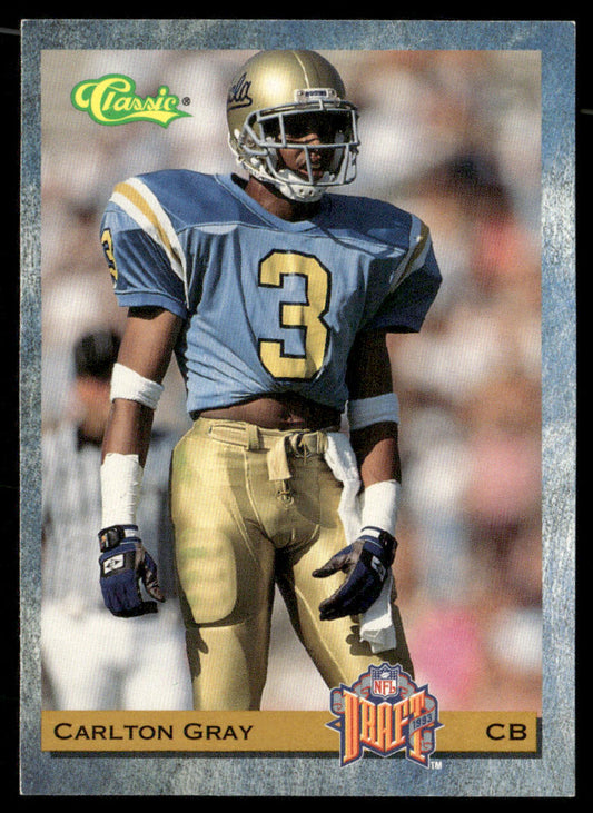 Carlton Gray 1993 Classic #71 Seattle Seahawks