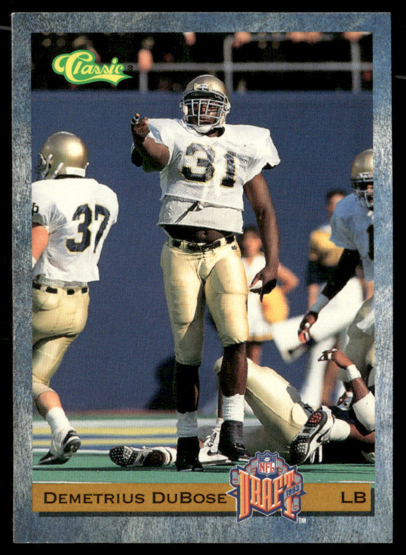 Demetrius DuBose 1993 Classic #77 Tampa Bay Buccaneers
