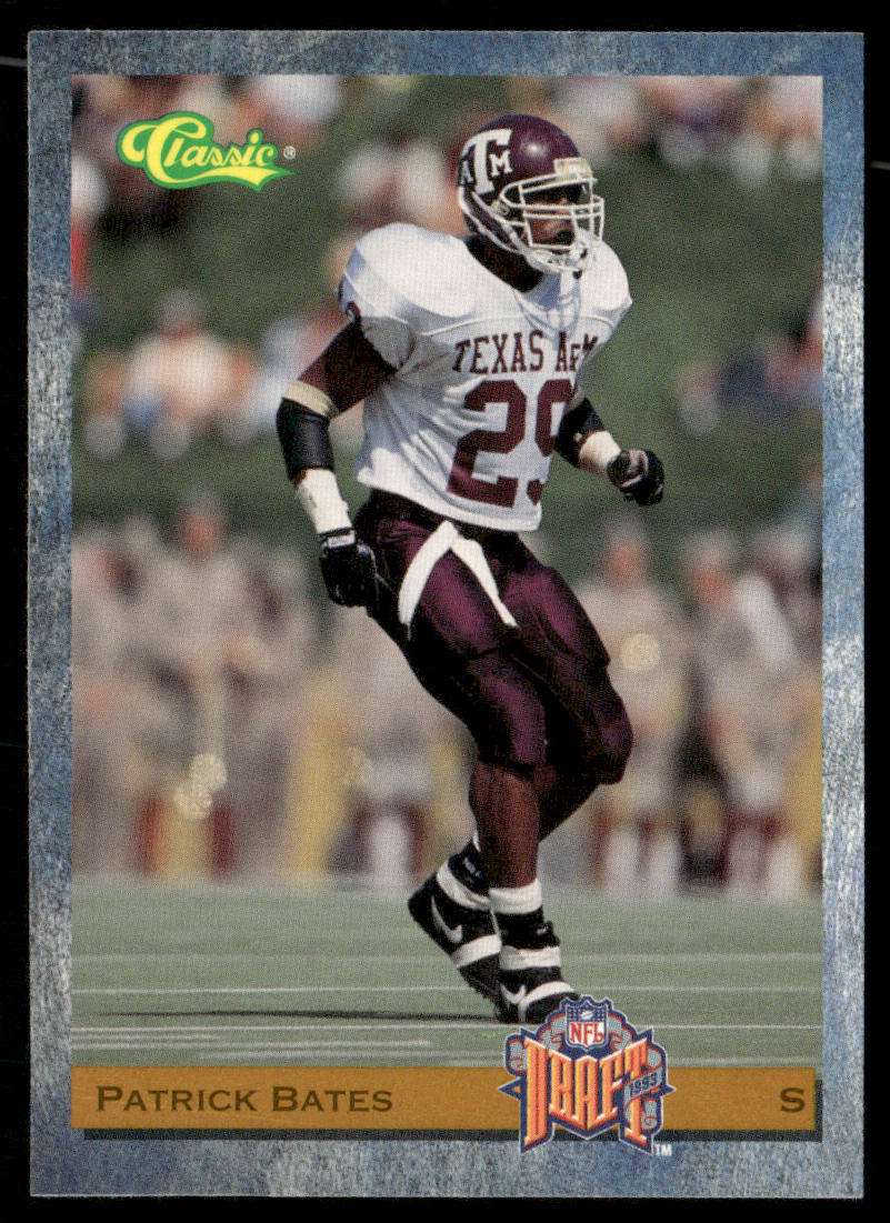Patrick Bates 1993 Classic #84 Los Angeles Raiders