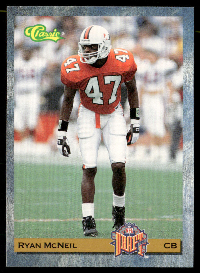 Ryan McNeil 1993 Classic #86 Detroit Lions