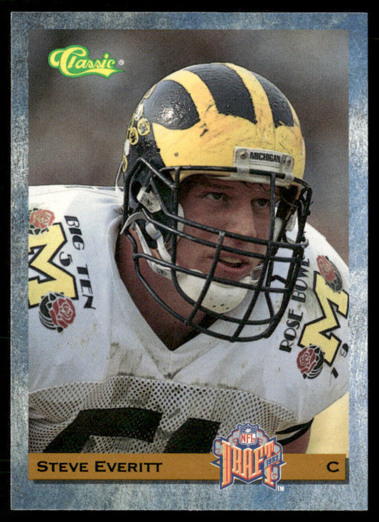 Steve Everitt 1993 Classic #91 Cleveland Browns