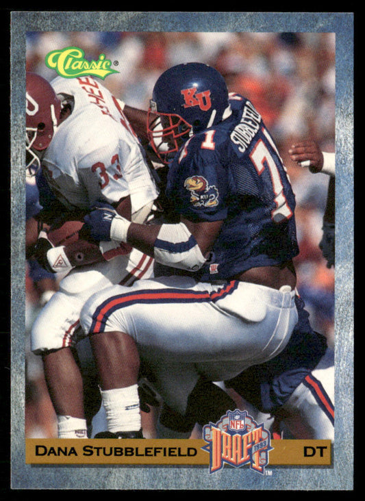 Dana Stubblefield 1993 Classic #94 San Francisco 49ers