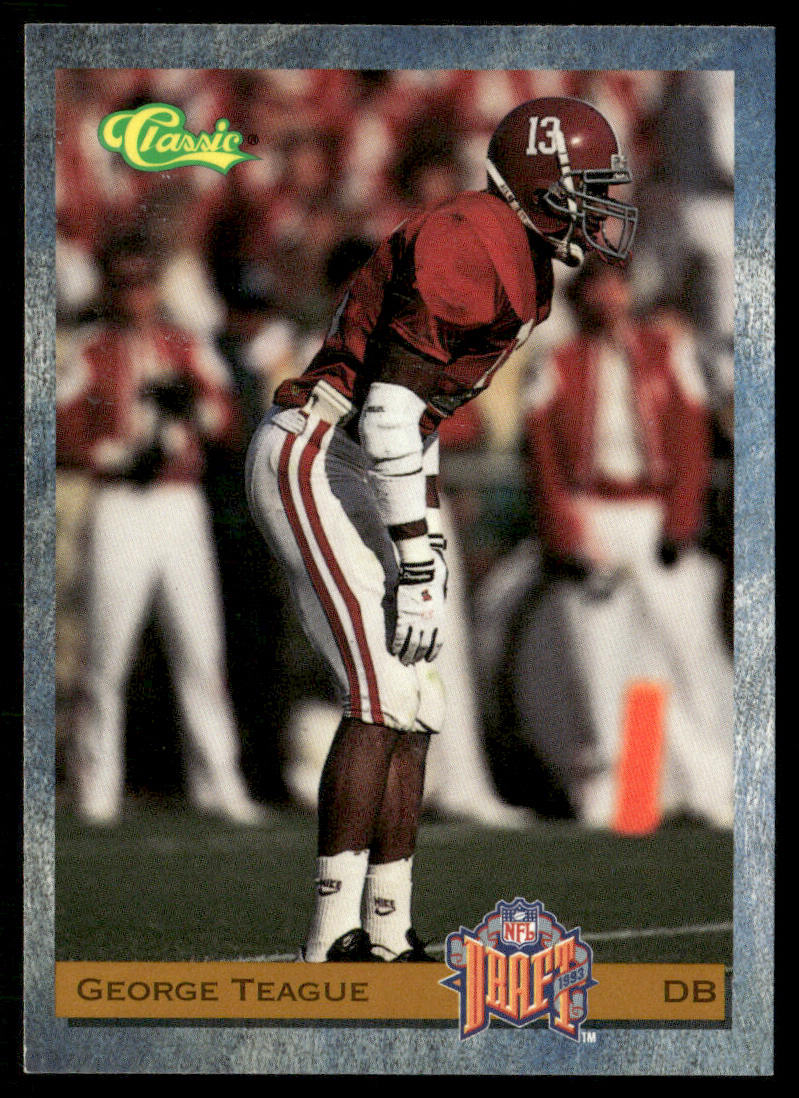 George Teague 1993 Classic #95 Green Bay Packers