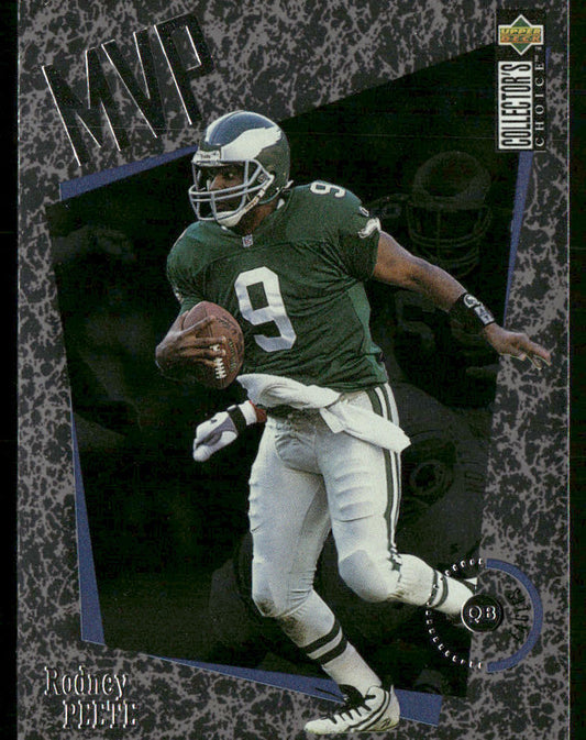 Rodney Peete 1996 Collector's Choice MVPs #M34 Philadelphia Eagles