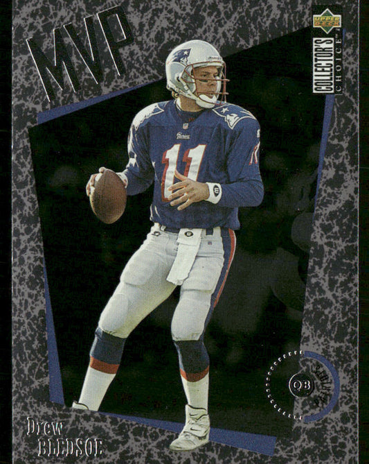 Drew Bledsoe 1996 Collector's Choice MVPs #M29 New England Patriots