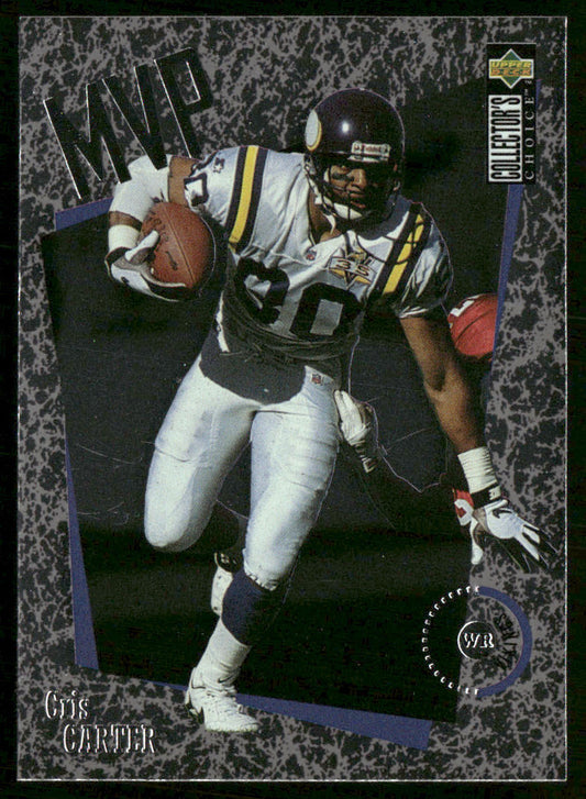 Cris Carter 1996 Collector's Choice MVPs #M27 Minnesota Vikings