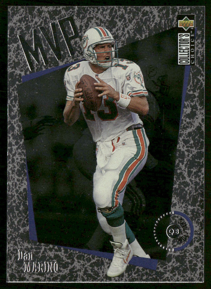 Dan Marino 1996 Collector's Choice MVPs #M25 Miami Dolphins