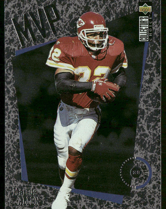 Marcus Allen 1996 Collector's Choice MVPs #M24 Kansas City Chiefs