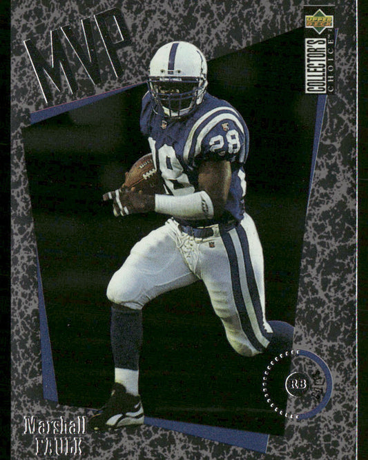 Marshall Faulk 1996 Collector's Choice MVPs #M21 Indianapolis Colts