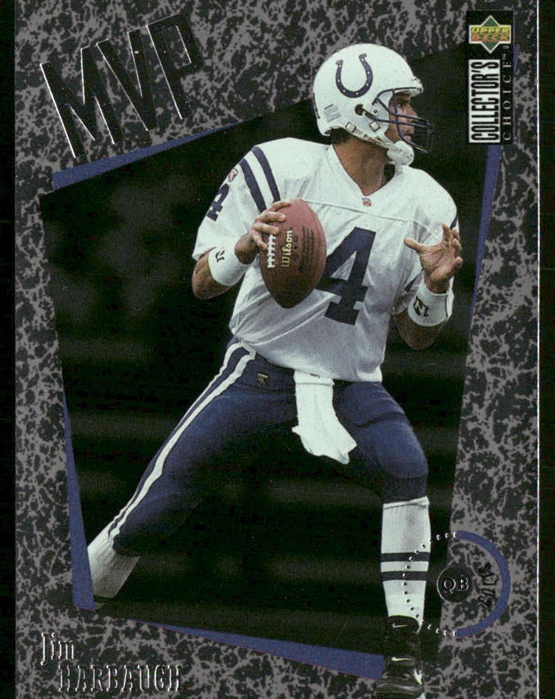 Jim Harbaugh 1996 Collector's Choice MVPs #M20 Indianapolis Colts