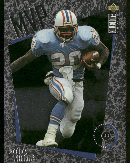 Rodney Thomas 1996 Collector's Choice MVPs #M19 Houston Oilers