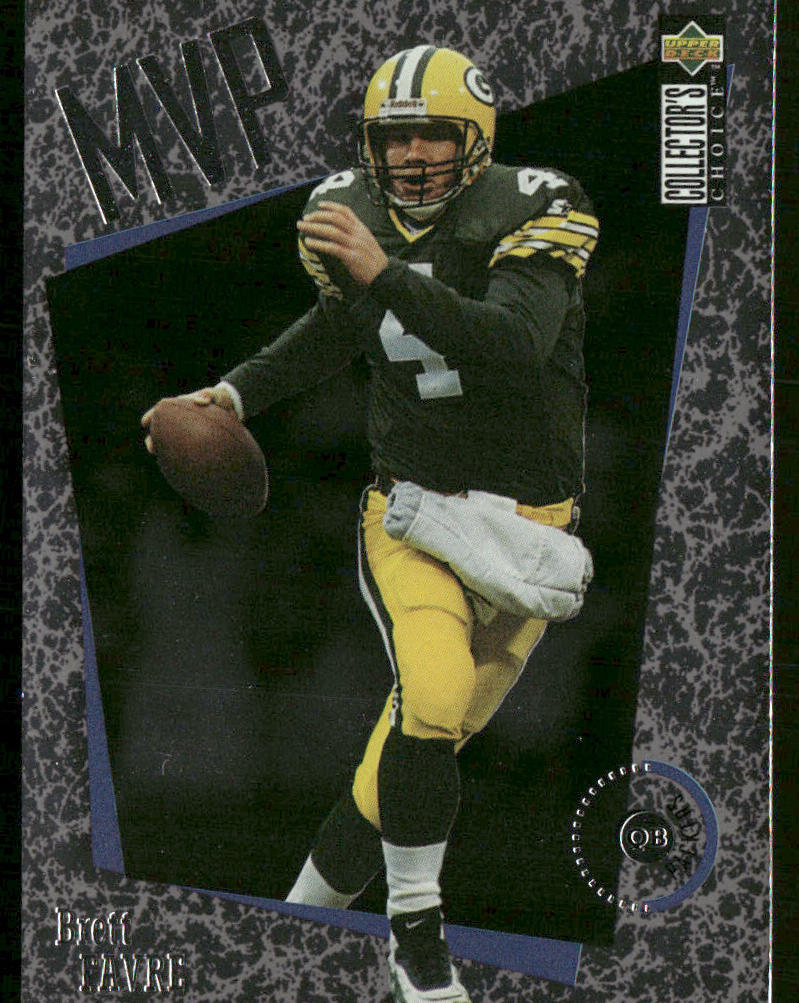 Brett Favre 1996 Collector's Choice MVPs #M17 Green Bay Packers
