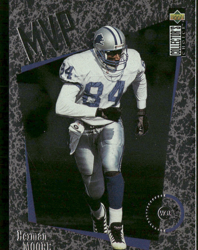 Herman Moore 1996 Collector's Choice MVPs #M15 Detroit Lions