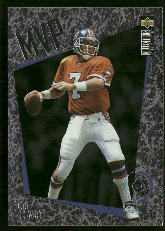 John Elway 1996 Collector's Choice MVPs #M13 Denver Broncos