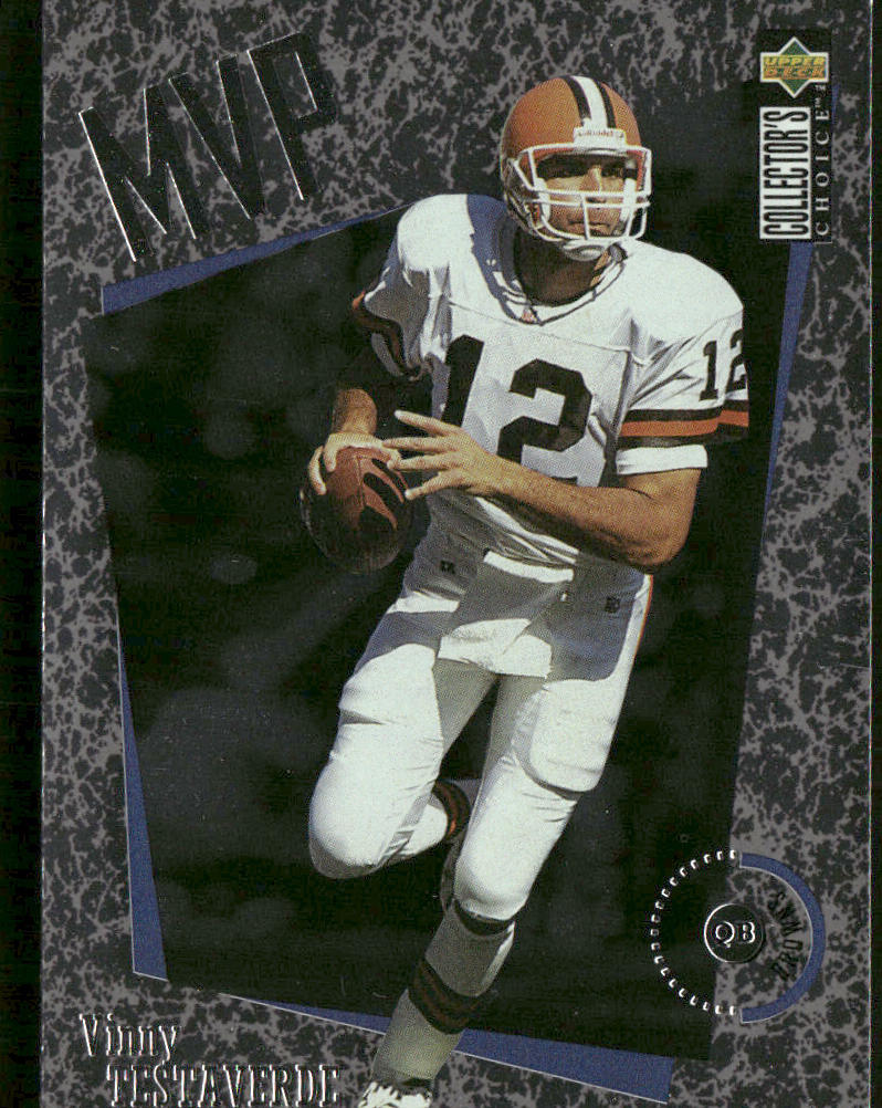 Vinny Testaverde 1996 Collector's Choice MVPs #M10 Cleveland Browns
