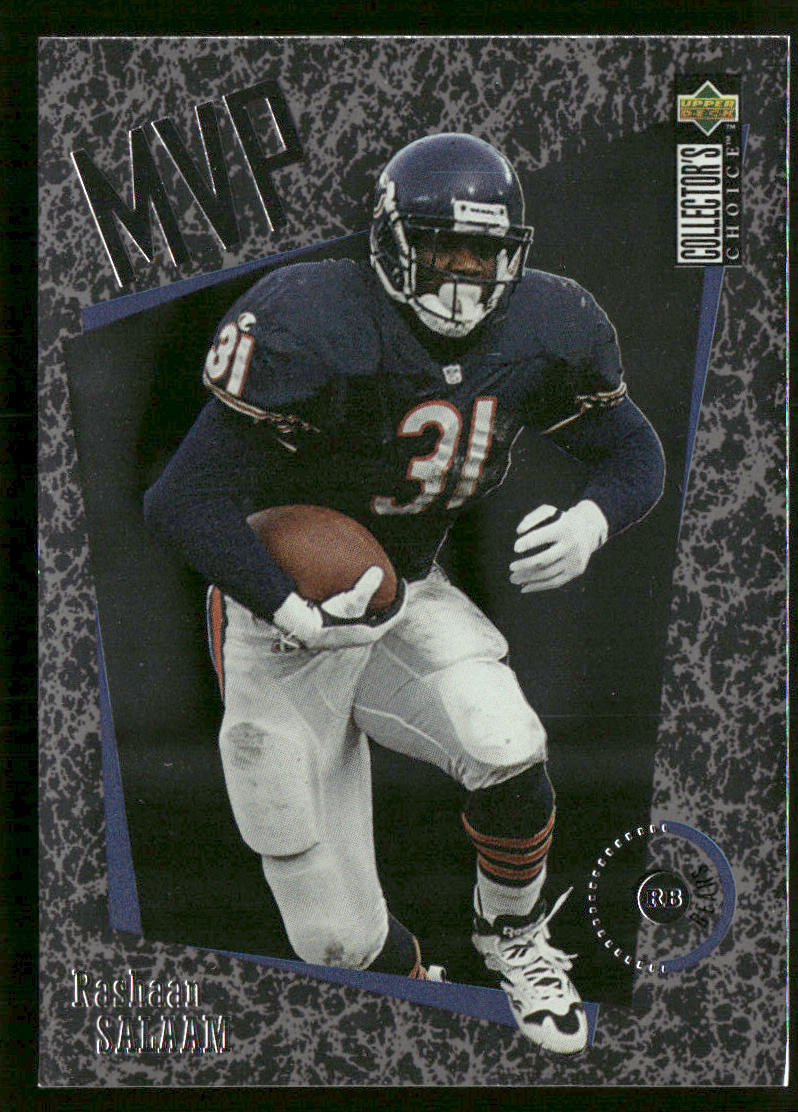 Rashaan Salaam 1996 Collector's Choice MVPs #M7 Chicago Bears