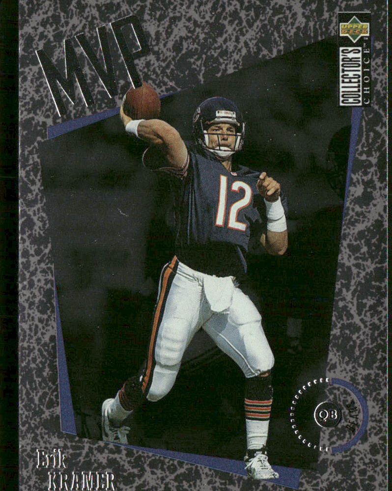 Erik Kramer 1996 Collector's Choice MVPs #M6 Chicago Bears