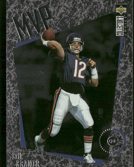 Erik Kramer 1996 Collector's Choice MVPs #M6 Chicago Bears