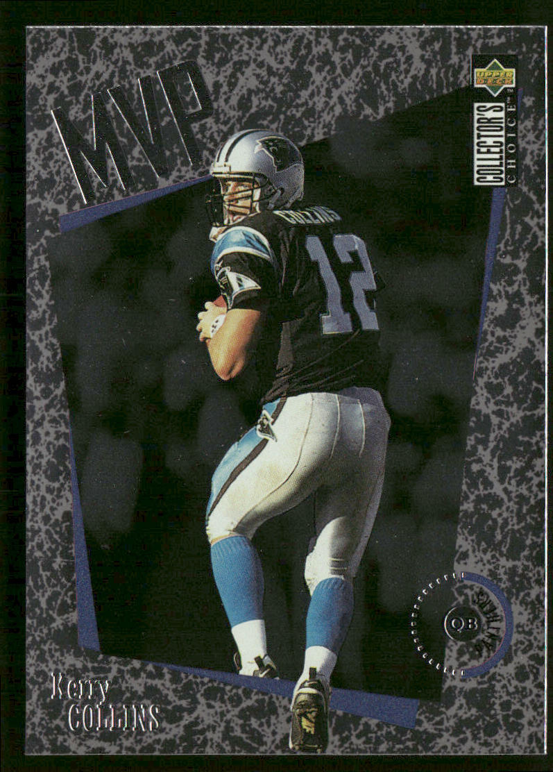 Kerry Collins 1996 Collector's Choice MVPs #M5 Carolina Panthers
