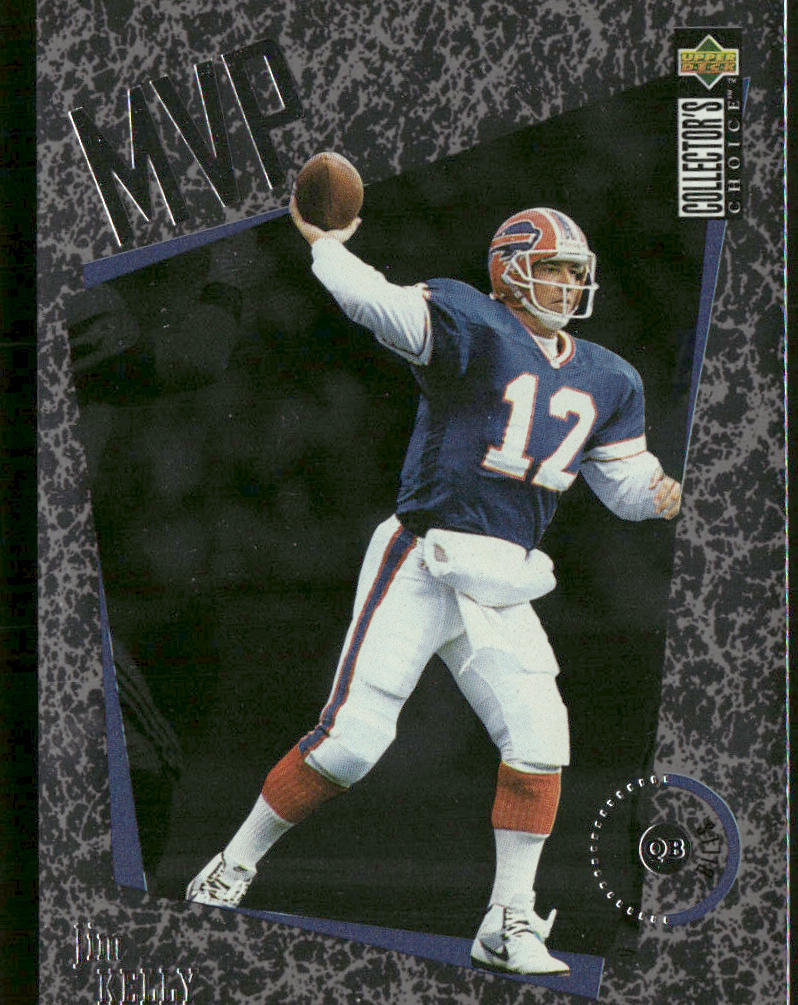 Jim Kelly 1996 Collector's Choice MVPs #M3 Buffalo Bills