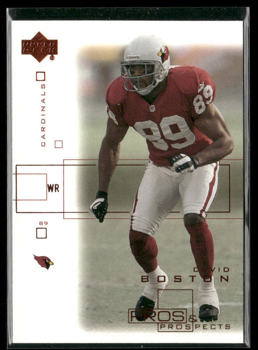 David Boston 2001 Upper Deck Pros & Prospects #2 Arizona Cardinals
