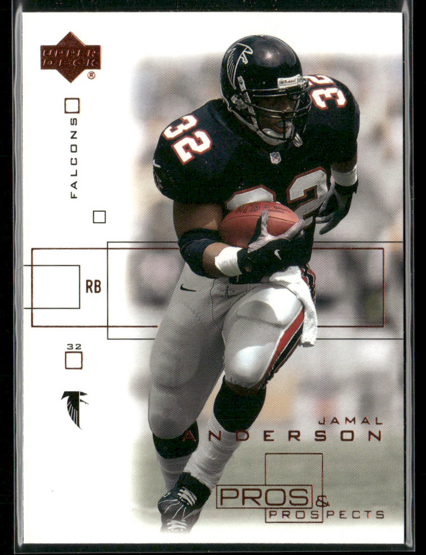 Jamal Anderson 2001 Upper Deck Pros & Prospects #3 Atlanta Falcons