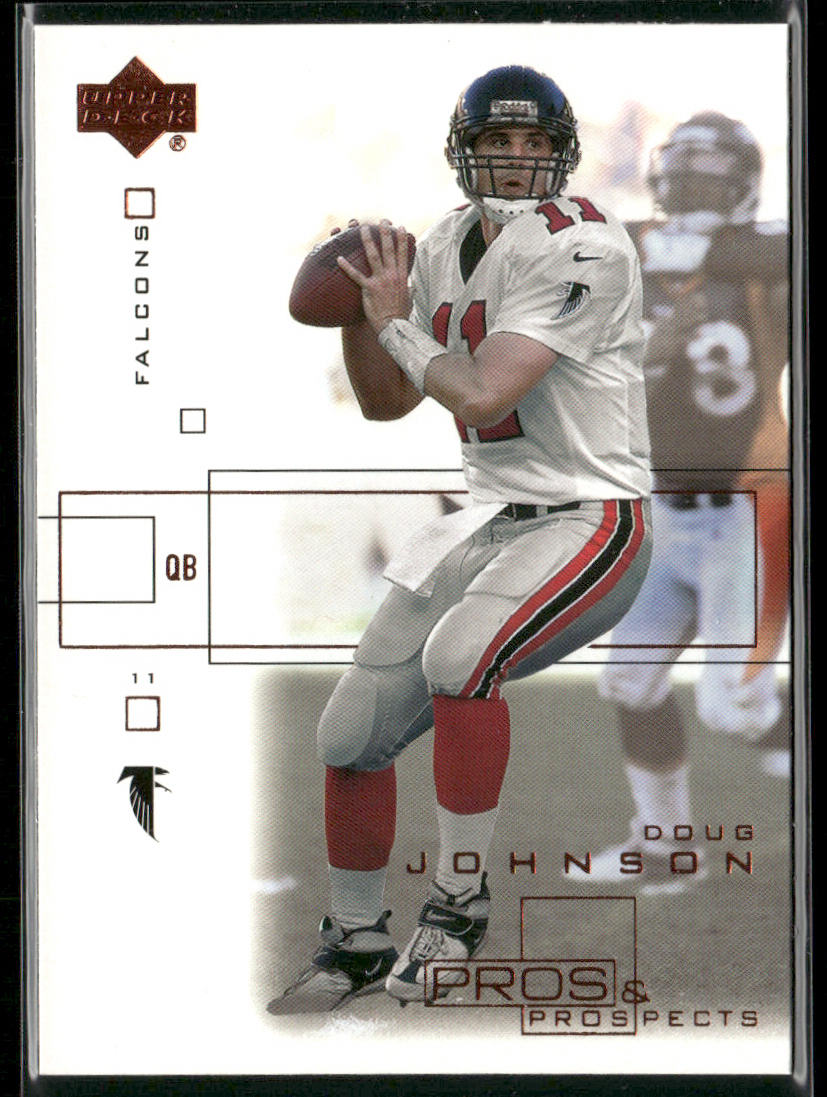 Doug Johnson 2001 Upper Deck Pros & Prospects #4 Atlanta Falcons