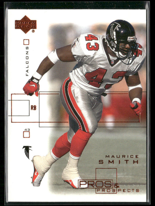 Maurice Smith 2001 Upper Deck Pros & Prospects #5 Atlanta Falcons