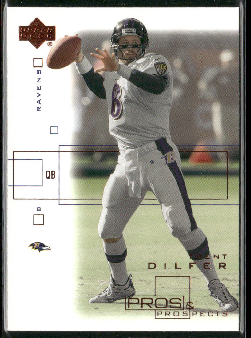 Trent Dilfer 2001 Upper Deck Pros & Prospects #8 Baltimore Ravens