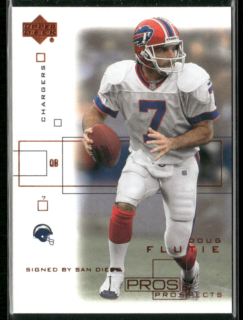 Doug Flutie 2001 Upper Deck Pros & Prospects #9 San Diego Chargers